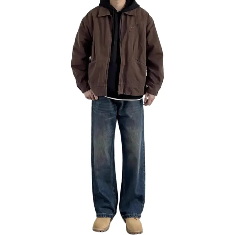 KVIV Jeans Men's Vintage Blue Gray-4