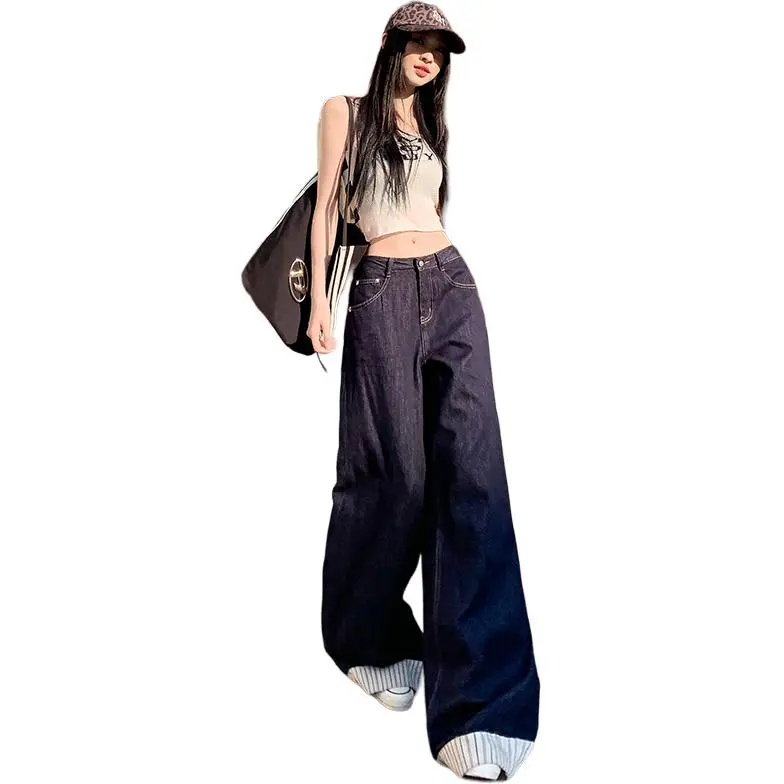 Kazakhstan Jeans Women's Denim Blue-4