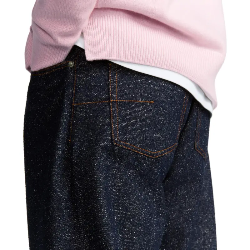 DIOR Jeans Men Blue-4