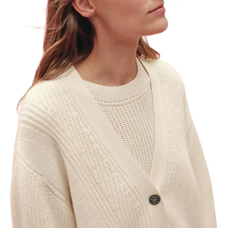 HERMES SS23 Cashmere Sweaters Women's White-2