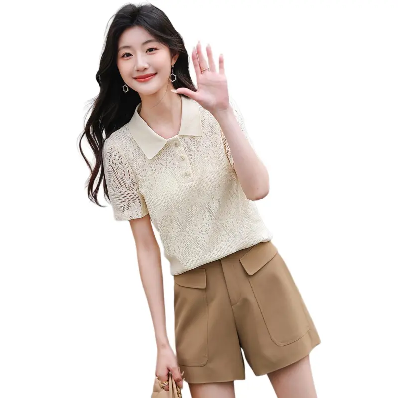 Like The Age Of Water Shirt Women's Apricot-1