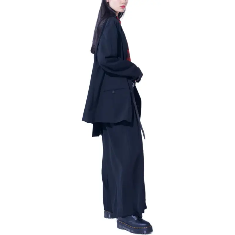 Yohji Yamamoto S'YTE SS25 Jackets & Coats Unisex Black-7