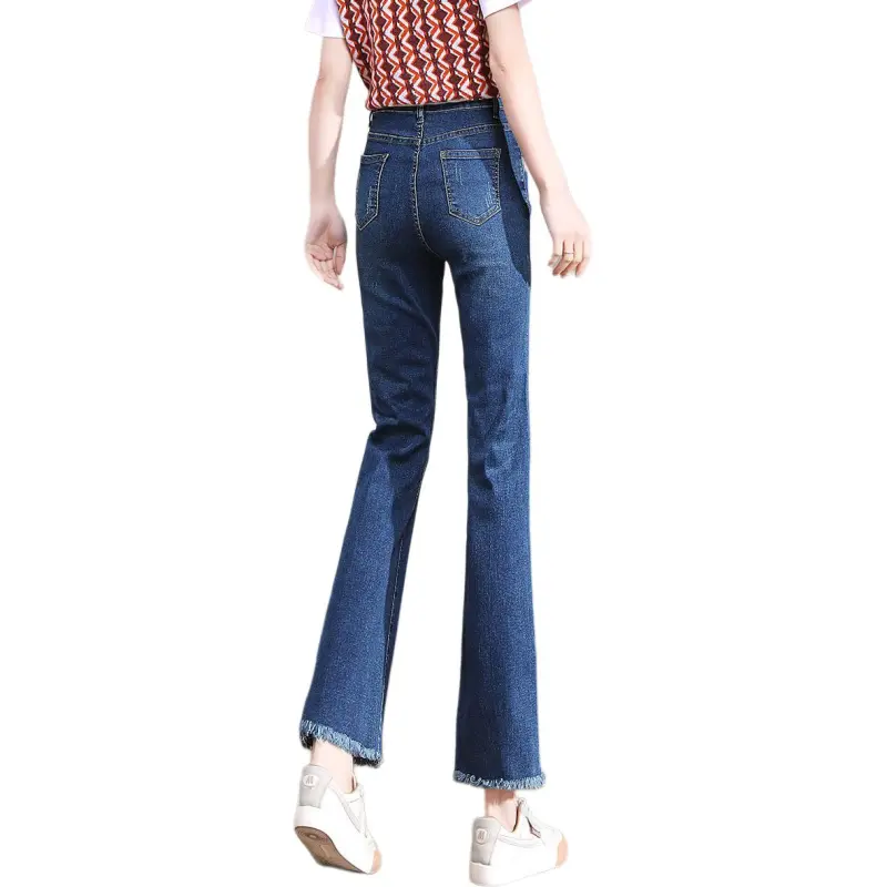 Weixi Jeans Women's Dark Blue-1