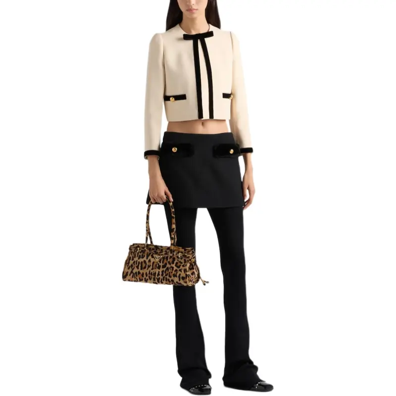PRADA Jackets Coats Women's Apricot-2