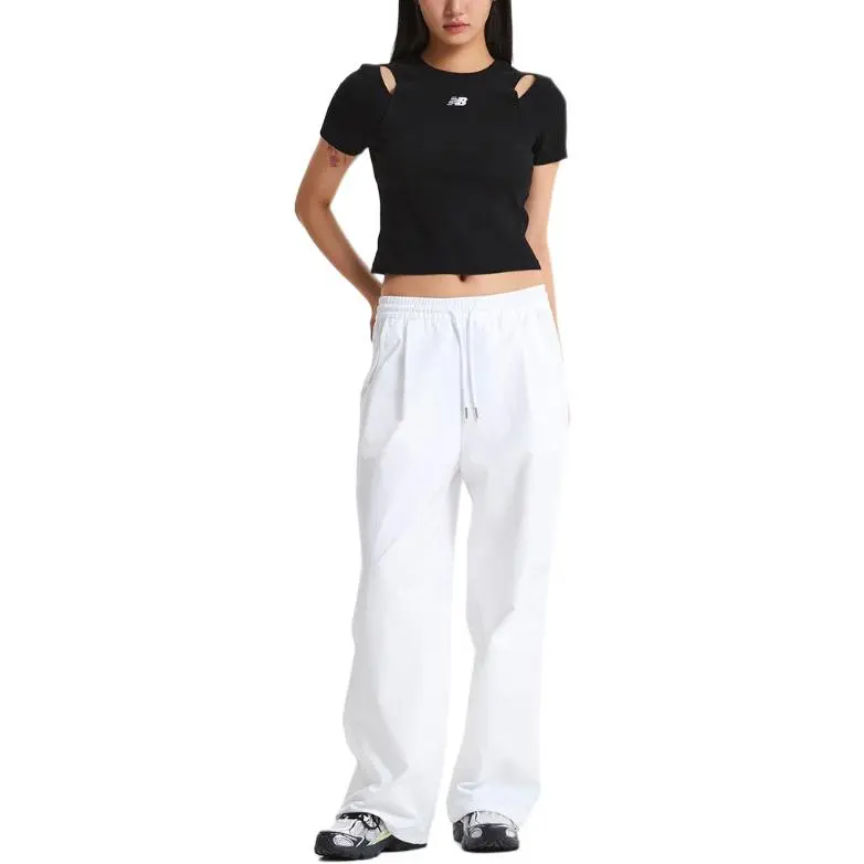 New Balance WOMENSLIM FIT Regular T Shirt Women's 19 Black-3