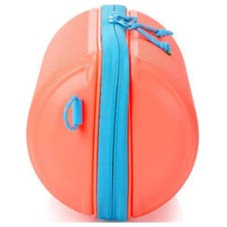 AMERICAN TOURISTER Polycarbonate Cylinder Bag, Shoulder Bag, Crossbody Bag Unisex Coral & Blue-2