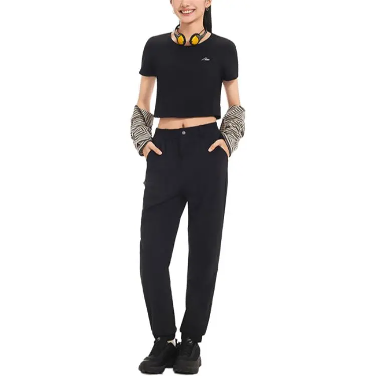 PONY SS25 Casual Pants Women's Black-1