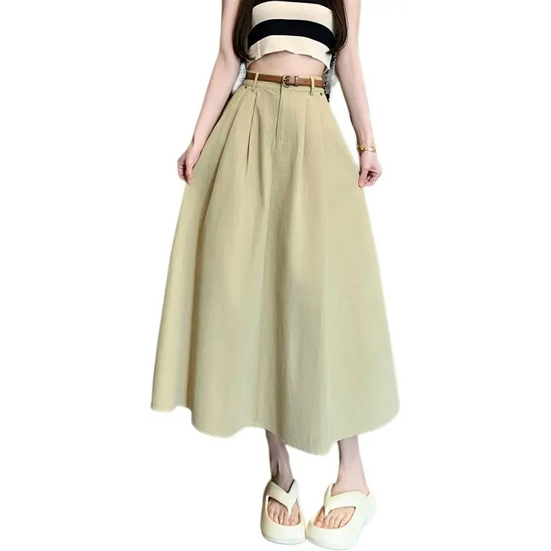 GOSO Casual Long Skirts Women's-3