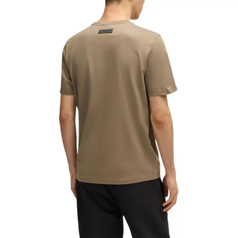 HUGO BOSS T Shirts Men Brown-3