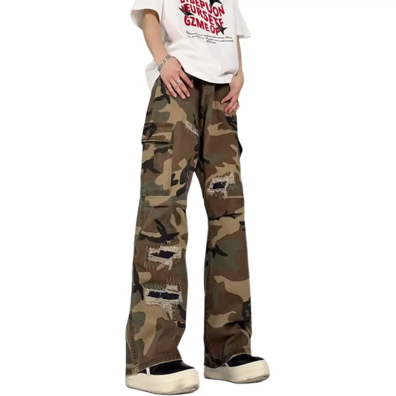 HELEH Jeans Unisex Camouflage-1