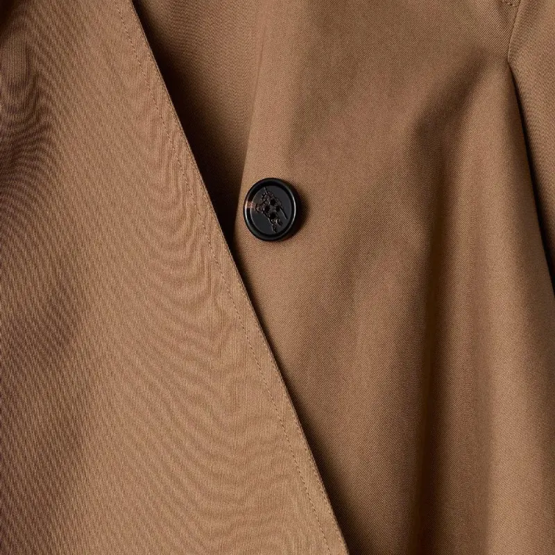 Burberry Trench SS25 Trench Coat Women's Khaki-4