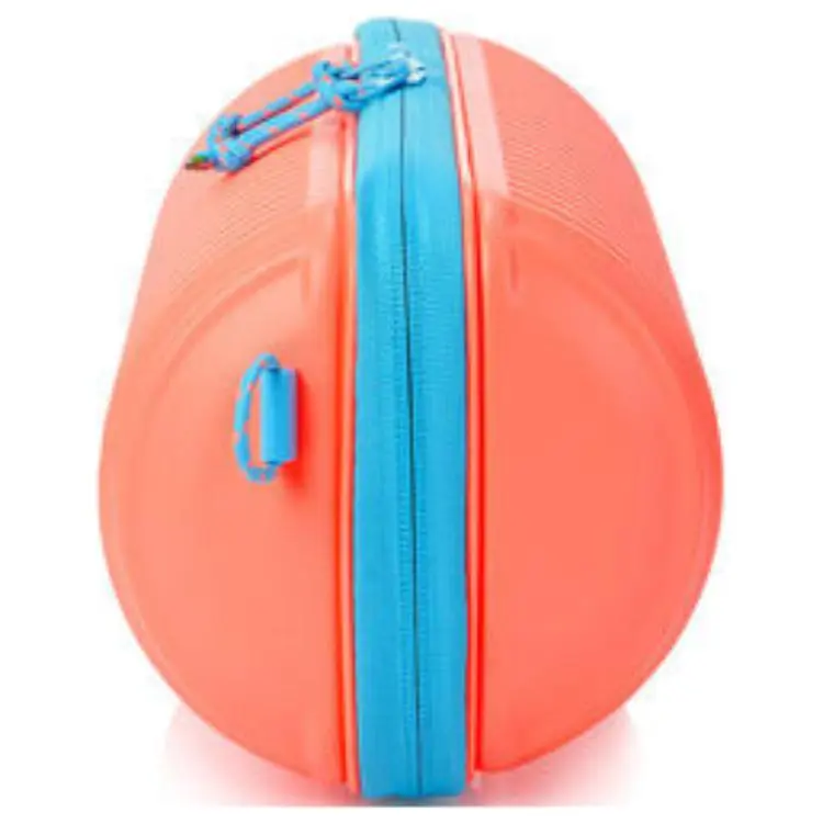AMERICAN TOURISTER Polycarbonate Cylinder Bag, Shoulder Bag, Crossbody Bag Unisex Coral & Blue-4