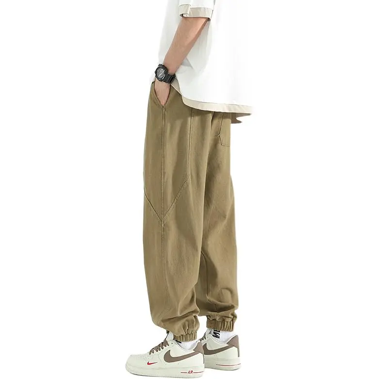 Caramella Casual Pants Unisex Black-8