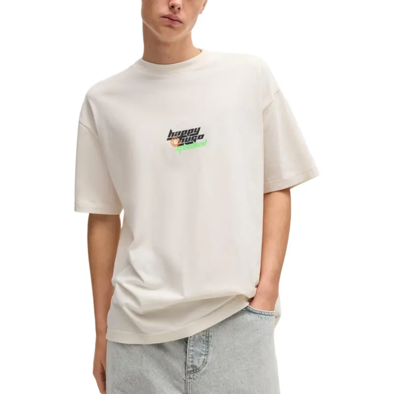 HUGO BOSS SS25 T Shirt Men's White-2