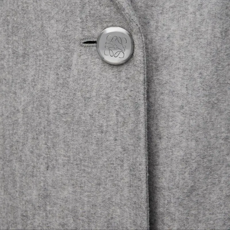 LOEWE SS25 Women's Pre Selection Collection Coat Women's Gray-4