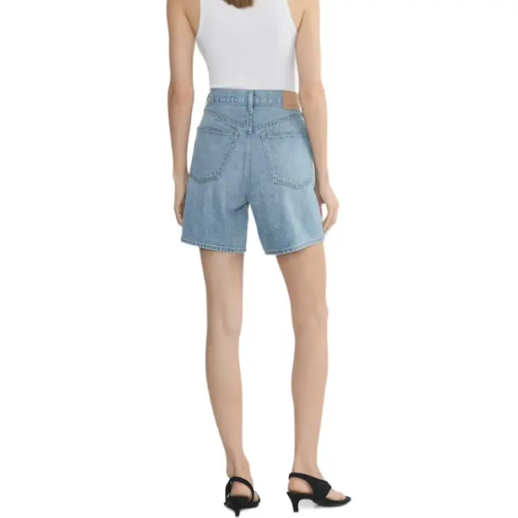 ARITZIA SS25 Denim Forum The '90s Vintage Hi rise Baggy Denim Short Denim Shorts Women's-2