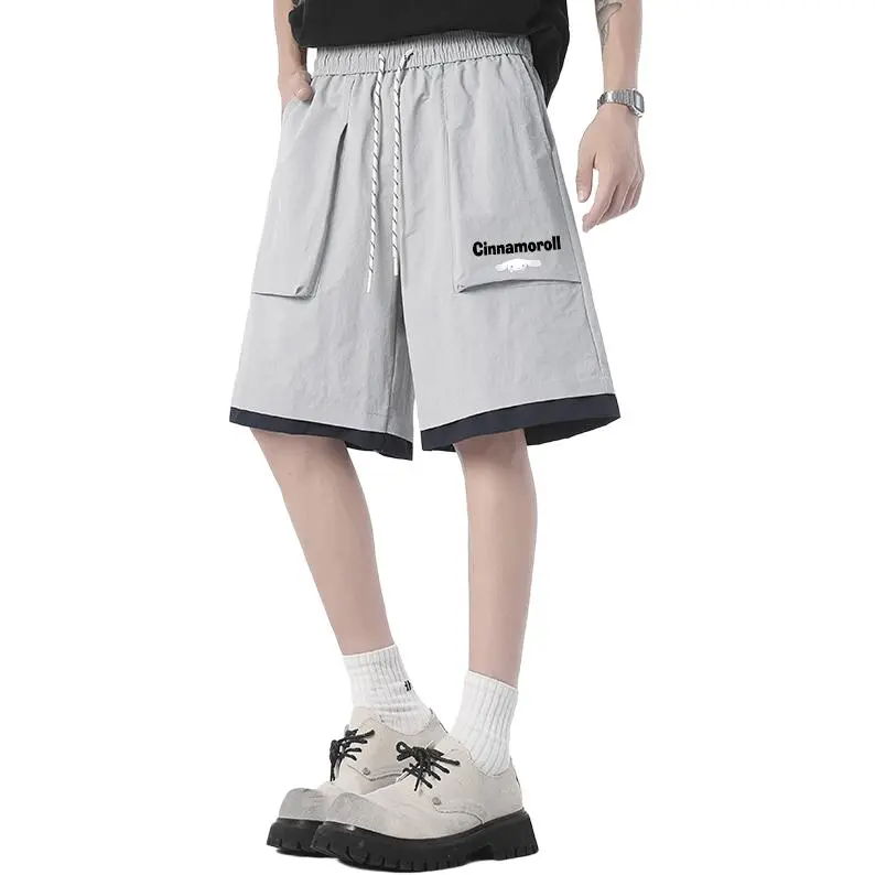Sanrio x CINNAMOROLL Yugui Dog Casual Shorts Unisex-6
