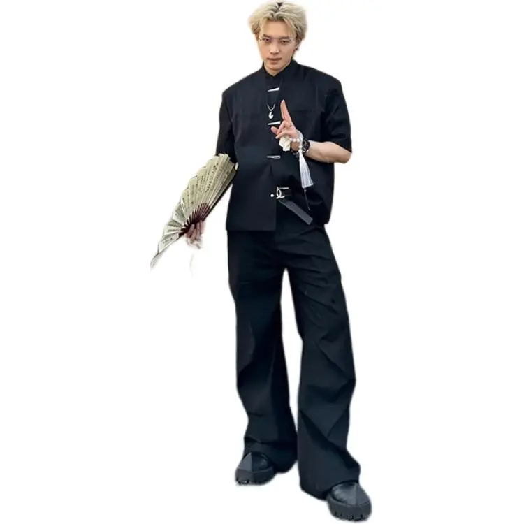 DAFK Suit Trousers Men Black -3