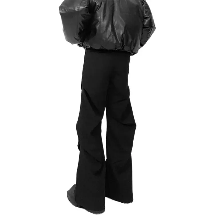 CORNILOT Casual Pants Unisex Black-1