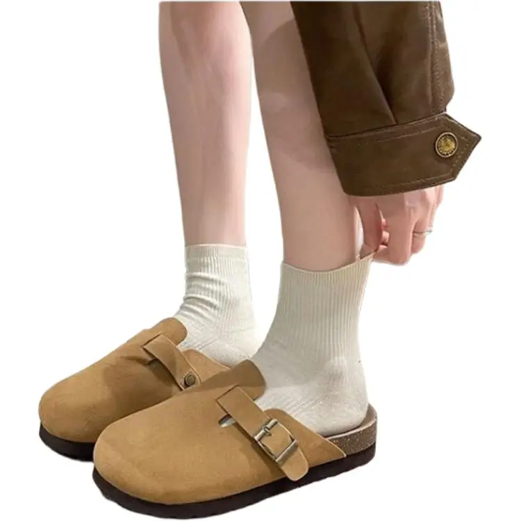 Qiao Anju Home Slippers Earth Gray, Yellow Brown-7