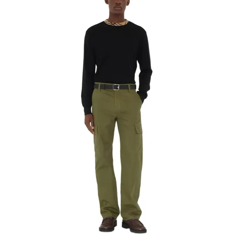 Burberry SS25 Cargo Pants Men's Green-2