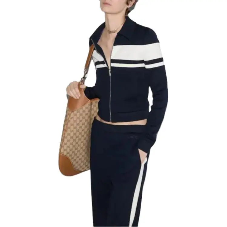 GUCCI SS25 Jackets & Coats Women's Dark Blue-3