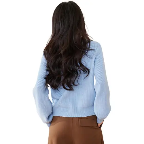 La Chapelle Knitwear Women's Ice Blue
