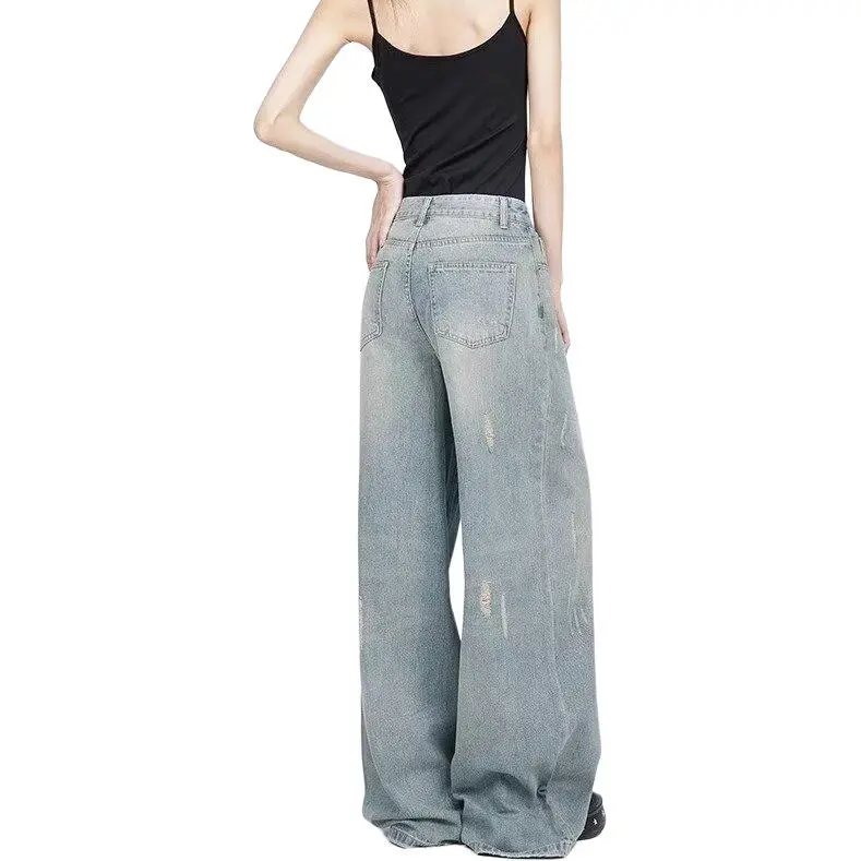Ordifen Jeans Women's Light Blue-1
