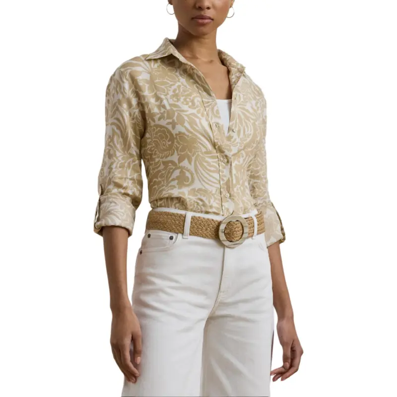 LAUREN RALPH LAUREN Shirt Women's Tan-3