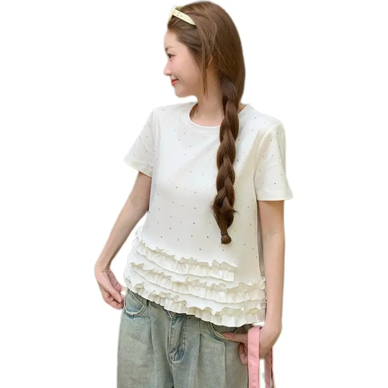 GOSO T Shirts Women's White-2