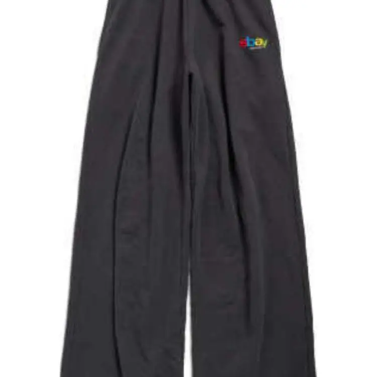 Balenciaga Baggy Sweatpants 'Washed Black'-5