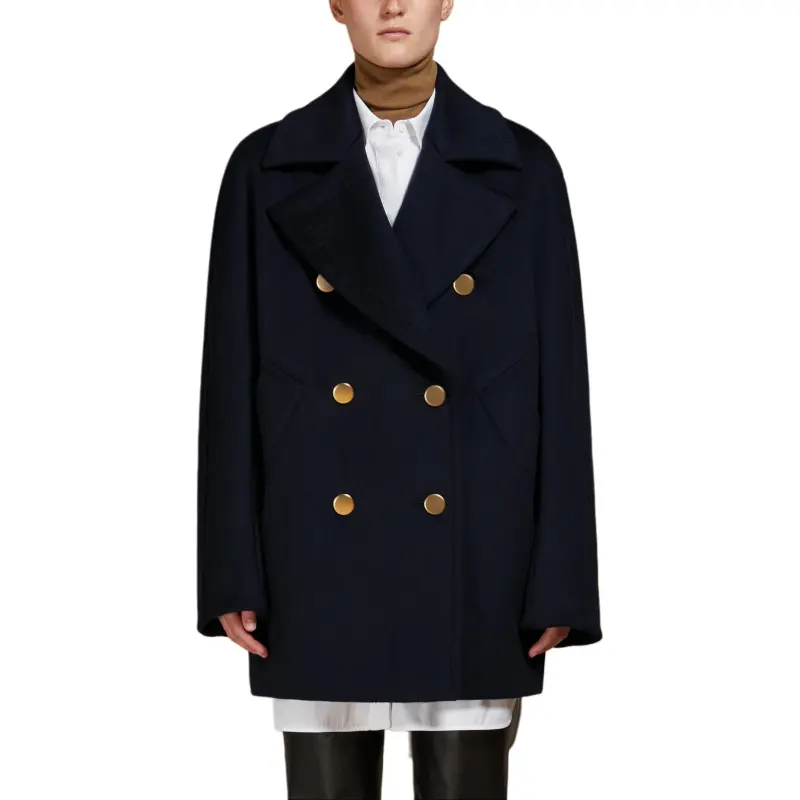 MaxMara Berta Collection Coats Women's Marine Blue-1