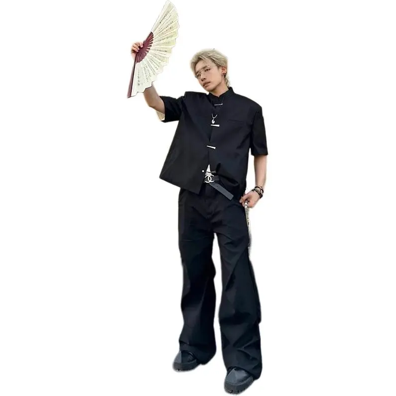 DAFK Suit Trousers Men Black -1