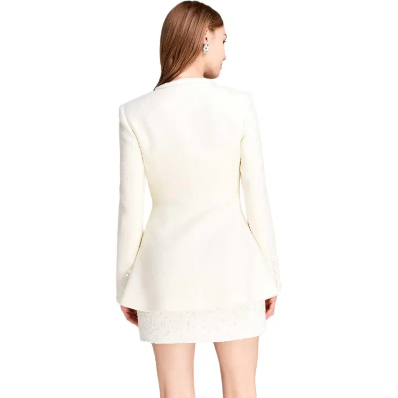 Bebe Jackets Women's White-2
