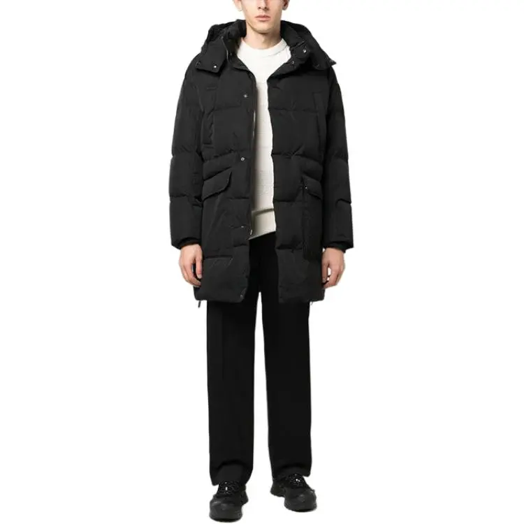 EMPORIO ARMANI Hooded Padded Down Coat-1