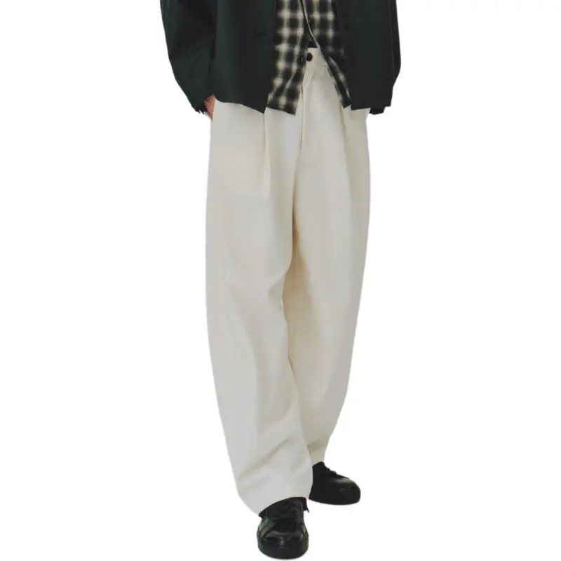 UNITED TOKYO SS25 Casual Pants Men's Ecru-7
