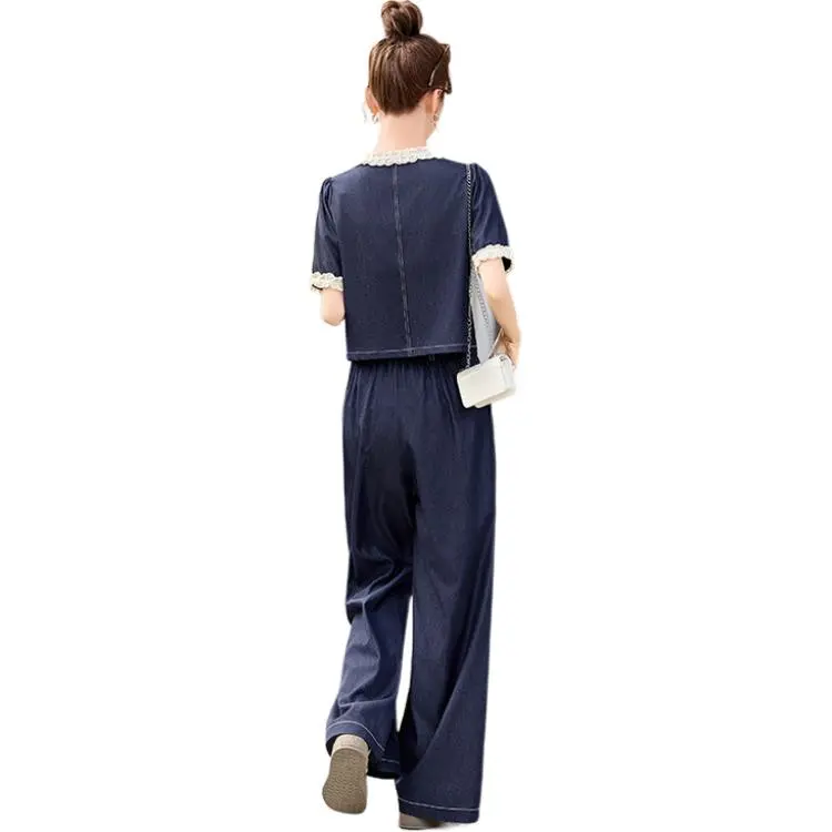 PIERRE CARDIN Casual Suit Women's Blue-3