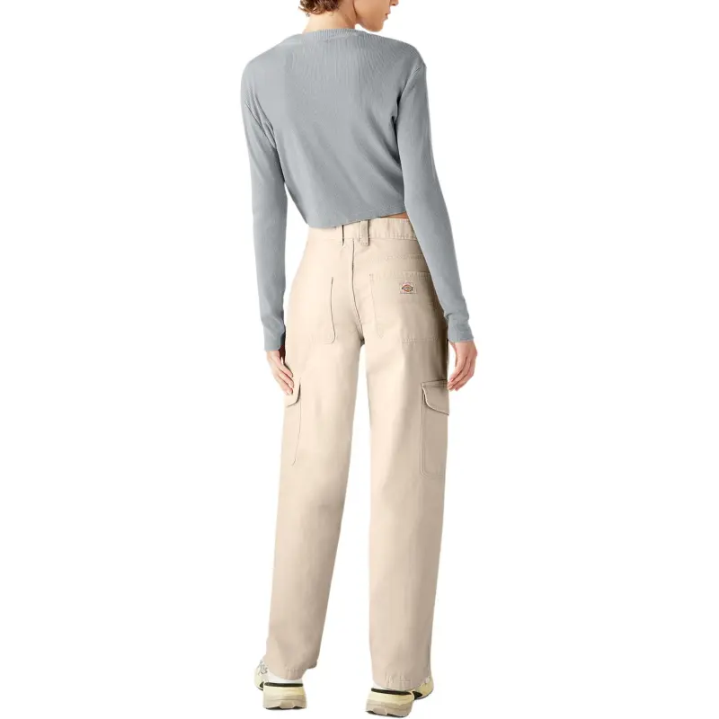 Dickies Cargo Pants Women's White Gray-1