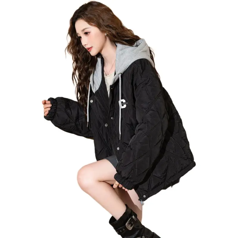 Tonlion Puffer Jacket Women's Black-2