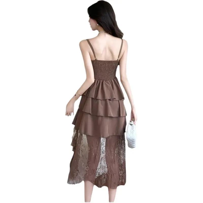 Mu Xiao Xin Slip Dresses Women's-1