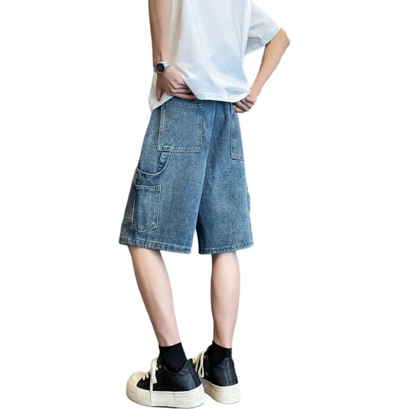 S.k. Manor Hill Denim Shorts Unisex-1