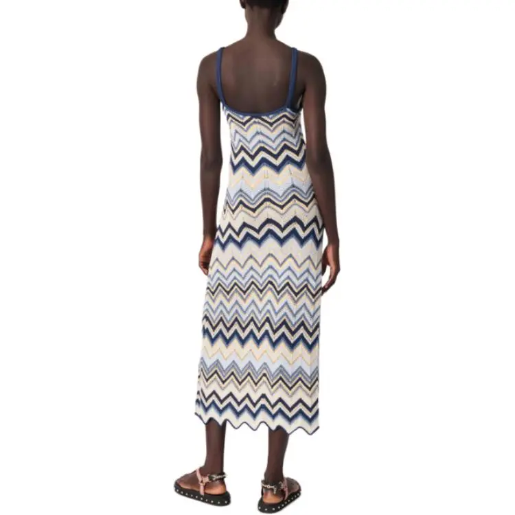 Maje Knitted Midi Dress-2
