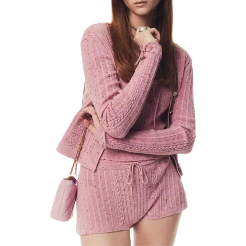 CHANEL 25P Casual Shorts Women's Light Pink-1