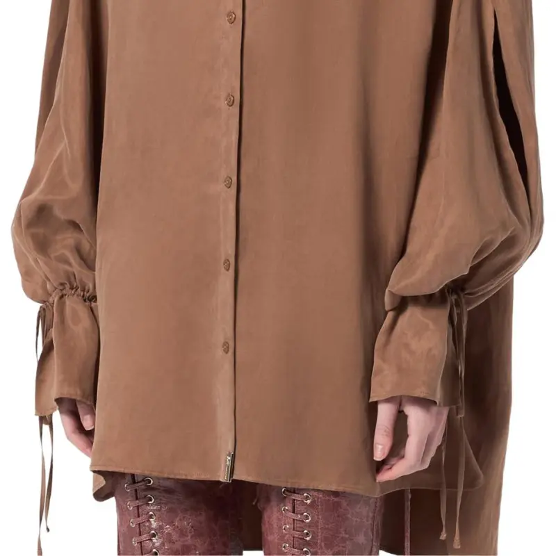 Blumarine Gabardine Shirt-5