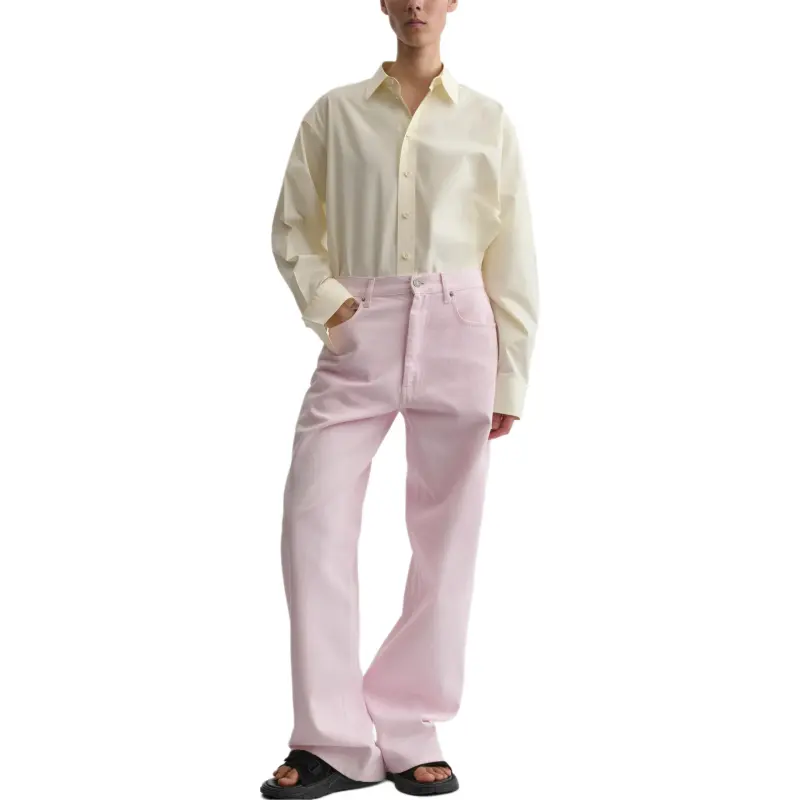 Phoebe Philo Jeans Women's Light Pink-2
