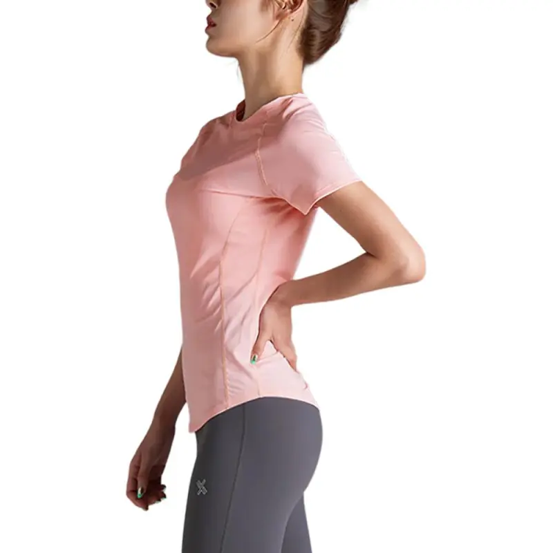 XEXYMIX Raglan Sleeve T Shirt Women's Tropical Pink-1