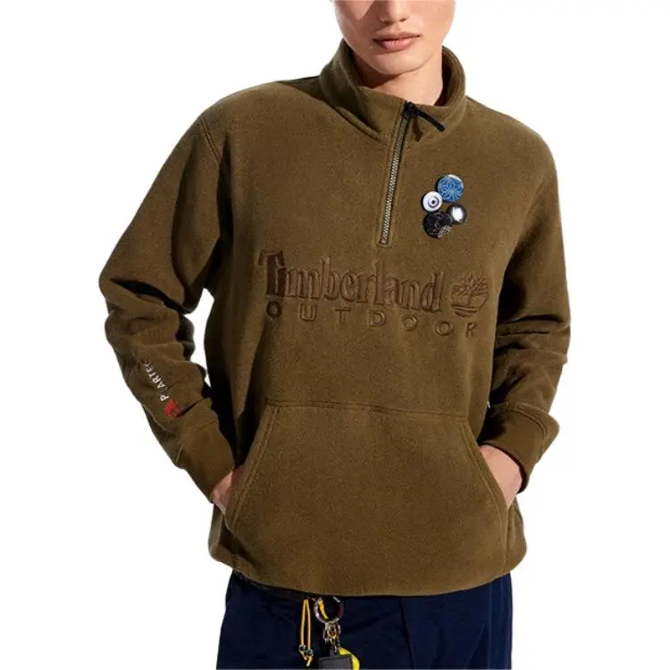 Timberland Velvet feel Coat Men's Dark Olive Green-2