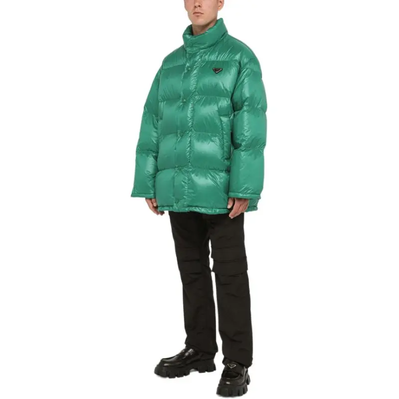 PRADA FW22 Down Jacket Men's Green-3