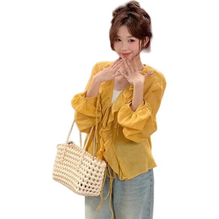 GOSO Shirts Women's Yellow-3