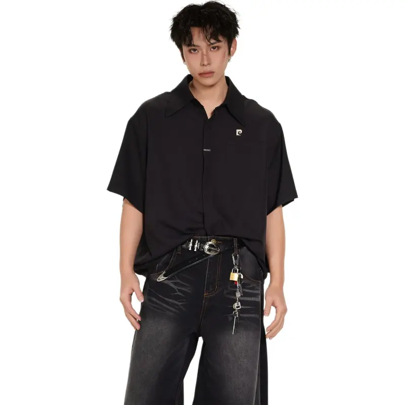PIERRE CARDIN Short Sleeved Shirt Men's-2